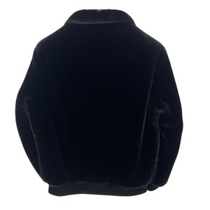 VESTE EN CUIR VÉRITABLE POUR HOMME EN CUIR DE VACHE PREMIUM MOTO TOP BIKER NOIR NOIR Motard Noir Slim Fit Cafe Racer Moto - Product Image 6