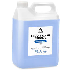 Limpiador de Pisos GRASS Fuerte - (Alcalino) 5 kg Productos Químicos Líquidos Profesionales para Limpiar Pisos - Product Image 1
