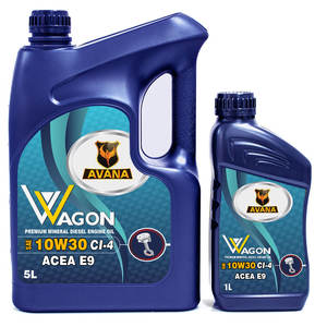 Vente en gros d'usine d'huile minérale pour moteur diesel 10W30 de qualité supérieure avec haute performance adaptée aux moteurs diesel lourds - Product Image 1