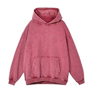 Sudadera con capucha lavada con ácido y logotipo personalizado para hombre, sudadera lavada de alta calidad con tinte de corbata Y2k, sudaderas con capucha unisex de gran tamaño - Product Image 6