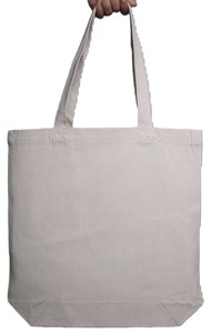 Customizable 100% Organic Cotton Tote <b>Bag</b> Reusable Zipper Closure Eco-Friendly Fashion Natural <b>Canvas</b> Custom Promotional <b>Bags</b> - Product Image 3