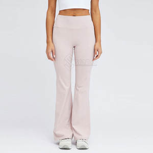 Pantalones acampanados de color sólido para mujer, pantalones acampanados para uso en exteriores, pantalones acampanados superventas para mujer - Product Image 5