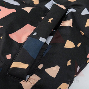 Nueva chaqueta de burbujas de invierno de moda para hombres de alta calidad a prueba de viento sublimación impresa tela de lona mejor precio - Product Image 5