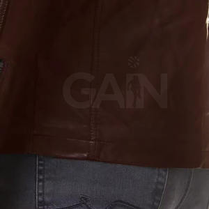 Chaqueta de Invierno para Hombre, 100% Cuero, Color Personalizado, 2026, Buena Calidad, con Capucha, Logotipo Frontal, Transpirable y Ecológica - Product Image 6