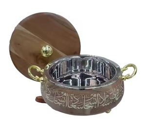 Réchauffeur de nourriture avec support en treillis métallique Casseroles de haute qualité pour servir des aliments faits à la main Hotpot en métal pour les mariages et les fêtes - Product Image 4