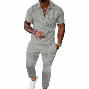 Último diseño invierno hombres chándal conjunto casual manga larga personalizado color chándal para la venta subido por Dress Sports - Product Image 1
