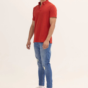 เสื้อเชิ้ตผู้ชายคุณภาพสูง ผ้าฝ้าย 100% ระบายอากาศได้ดี แบบถัก ไซส์ใหญ่ ออกแบบได้ตามต้องการ - Product Image 5