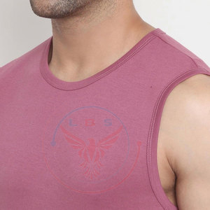 T-shirts sans manches pour hommes, tendance et best-sellers, écologiques, séchage rapide, respirants, en polaire polyester/coton, style streetwear, prix bas - Product Image 5