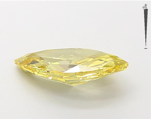 2.52CT VVS Fancy Lab Créé Diamant Fantaisie Couleur Jaune HPHT CVD Diamant Lâche Cultivé en Laboratoire pour Bijoux - Product Image 3