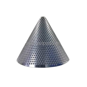 Farmhouse Decor Metal Hanging Pendant Lamp Metal Iron Perforated Cone Figure Hanging Pendant Lamp - Product Image 1