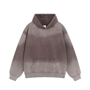 Sudadera con capucha térmica de moda para hombre 2025 lavado ácido mezclado de algodón de alta calidad para sudaderas con capucha de invierno - Product Image 4