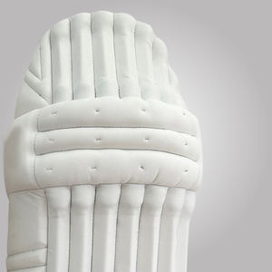 Lightweight Pakistani Custom Cricket Batting Pads Whole White Plain Internal Padding Protective Gear with Your Logo & Color - Product Image 5