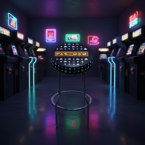 Arcade1Up para PAC MAN, Taburete para tu Configuración de Juego - Product Image 3