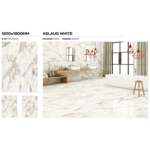 Meilleur design 1200X1800mm Carreaux de sol numériques émaillés en porcelaine polie Texture solide avec style moderne Fournisseur supérieur - Product Image 4