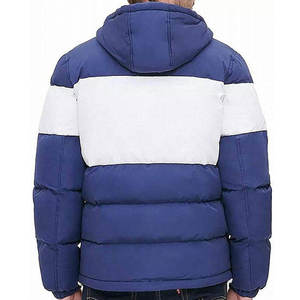 Best Selling Men's Winter Puffer Jacket Comfortable Outdoor 100% Polyester High Quality with Hooded Collar Private Label's - Product Image 2