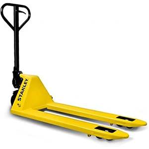 Transpaleta Manual de Alta Resistencia STANLEY SXWTI-CPT-25, Capacidad de 11-20T, Accionamiento Manual, con Ruedas de PU/Goma y Mango Ergonómico - Product Image 1