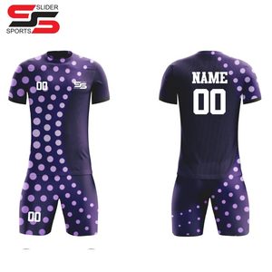 ชุดเล่นฟุตบอลของผู้ชายชุดเล่นฟุตบอลแบบปรับแต่งได้ชุดเล่นฟุตบอลสำหรับทีมออกแบบได้ตามต้องการ - Product Image 3