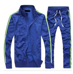 Nouveaux ensembles de survêtements sportifs tendance 2025 pour hommes, survêtements de sport de haute qualité à rayures latérales, dernière mode, ensembles 2 pièces pour hommes - Product Image 3