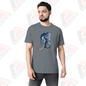 Camiseta cómoda ultrasuave esencial para hombre, apliques ecológicos de verano, telas vaqueras de pana Batik, parches de algodón 100% - Product Image 5