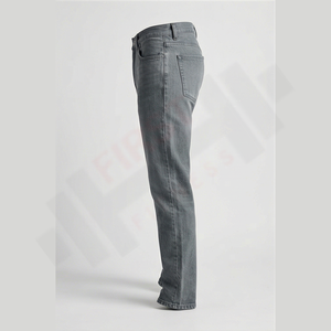 Pantalones Vaqueros de Corte Clásico para Hombre, Pantalones Deportivos para Gimnasio, Bolsillos Dobles, Súper Cómodos, Elásticos, Ajustados, Estilo Motero, Venta al por Mayor OEM - Product Image 3