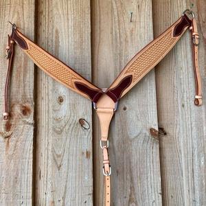 Ensemble de bride d'endurance pour cheval de style western, OEM, dressage, combo, licol, rênes, plastron, martingale pour l'entraînement et la compétition - Product Image 1