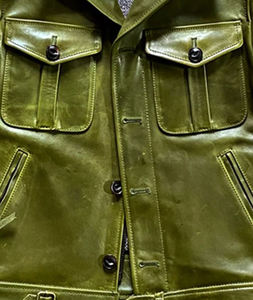 Autumn <b>Jacket</b> <b>Men</b> Fashion Office Casual <b>Mens</b> <b>Leather</b> <b>Jacket</b> Genuine Oalf Skin Multi Color <b>Men</b> s <b>Leather</b> <b>Jackets</b> - Product Image 2