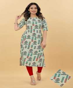 Festival y ocasión especial Mujer Multi Color Rayón Indio Étnico Kurti Venta al por mayor En stock - Product Image 5