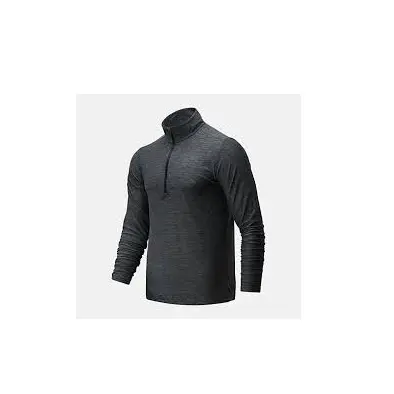 New Arrival Top Quality Custom Printing Half Zip Cotton Turn Down Collar Sweatshirts Pullover Hoodies Men's best quality