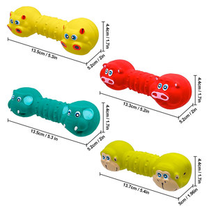 ของเล่นยางลาเท็กซ์สำหรับสุนัข ของเล่นมีเสียง ของเล่นทำความสะอาดฟัน สำหรับสัตว์เลี้ยงพันธุ์เล็กและพันธุ์กลาง - Product Image 2