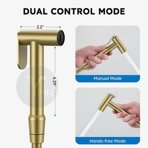 Ducha de Lujo Oculta para Inodoro con Doble Modo de Control, Presión de Agua Ajustable y Sin Fugas, Agua Fría y Caliente - Product Image 2
