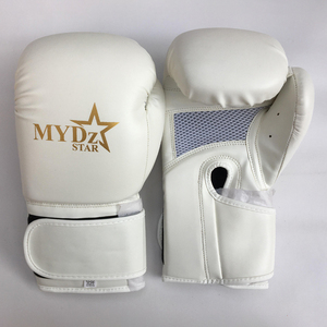 High Quality Wholesale Custom logo Boxing Gloves Fighting Boxing Gloves Sale Velcro wrist support Hook and loop wrist support - Product Image 1