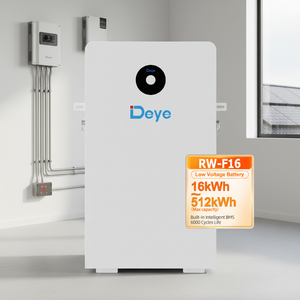 Deye RW-F16 Lityum Pil 48v 51.2v 314ah 15kwh 16kwh Duvara Monte Edilen Pil Komple ESS Pil Sistem Kiti 10 Yıl Garantili - Product Image 1