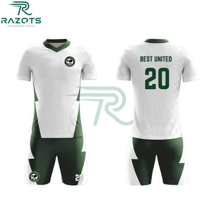 Maillots de football pour hommes, shorts 100% polyester, séchage rapide, respirant, broderie personnalisée, vêtements de sport toutes saisons - Product Image 4