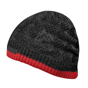 Premium Quality Latest Design Jacquard Beanie Hats Wholesale 100% Wool & Cotton Customized Jacquard Beanie Hats - Product Image 4