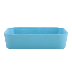 Portasapone MSV in poliestere/gomma blu, 11,8 x 8,8 x 2,7 cm - Product Image 1