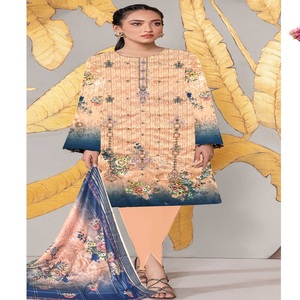 ชุดสูท panjabi สำหรับผู้หญิง-lehenga choli สำหรับผู้หญิงสนามหญ้าชุด3ชิ้นโดย AF แฟชั่นฉบับ3ออกแบบได้ตามต้องการ - Product Image 2