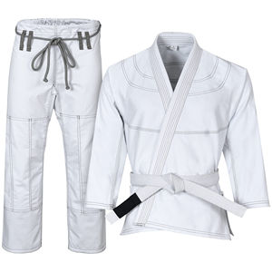 Ensemble de Kimono de Jiu-Jitsu BJJ pour Hommes Adultes, Tenue Professionnelle d'Entraînement, 100% Coton 500g Respirant, Logo Personnalisé Renforcé - Product Image 5