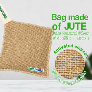 Sac purificateur d'air Biopure-Charbon actif à la noix de coco écologique Désodorisant Contrôle des odeurs et de l'humidité Charbon de bois-Fabriqué au Mexique - Product Image 3