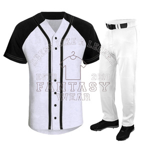 FANTASY WEAR 2026 Uniforme de Béisbol para Hombre Más Vendido con Logotipo Personalizado, Uniforme de Béisbol con Impresión de Logotipo - Product Image 1