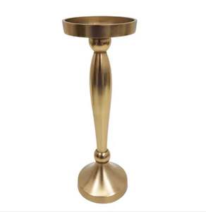 Wholesale <b>Bulk</b> American Design Old Copper Plated Antique Pillar <b>Candle</b> Holder Stand for Home Decoration Wedding Christmas Decor - Product Image 6