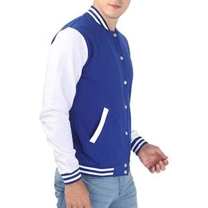 Veste de baseball pour homme sur mesure OEM de haute qualité, style bomber varsity, en laine/polyester, séchage rapide, idéale pour l'hiver et qui garde au chaud - Product Image 5