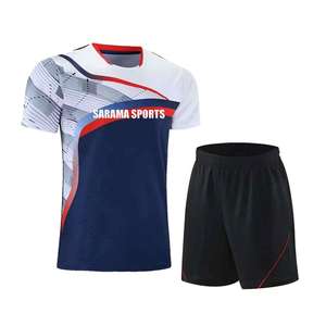 Service OEM, faible MOQ, vêtements de tennis pour hommes, uniforme de tennis, uniforme de badminton pour homme, ensembles d'uniformes de badminton et de tennis de table - Product Image 3
