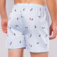 Dernières 100% coton hommes personnalisé imprimé léger Boxer Shorts confortables slips boxeurs à vendre bas quantité minimale de commande fabriqué au Pakistan