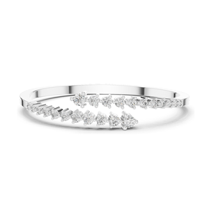 Pulsera de Diamantes CVD de 1.96 CT, Creados en Laboratorio, VVS-VS EF, Diseño Elegante, Oro de 18K, 14K, 10K y Plata 925, Color Rosa - Product Image 1