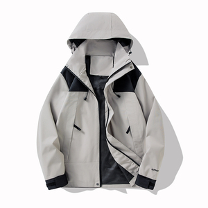 เสื้อแจ็คเก็ตฮู้ดดี้กันลมกันน้ำ ทนทานต่อการสึกหรอ สำหรับเดินทางในฤดูหนาว ผลิตจากโพลีเอสเตอร์ มีหลายกระเป๋า เหมาะสำหรับทั้งชายและหญิง ขายส่ง - Product Image 6