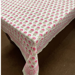 Modern Woven Linen <b>Square</b> <b>Tablecloth</b> Decor Dustproof Non-Slip Washable Floral Forest Print Home Hotel Party Use - Product Image 2