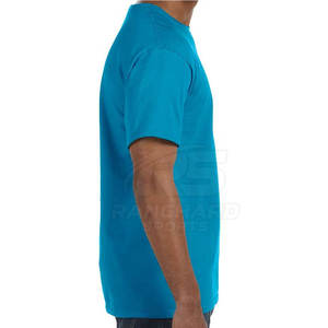 Camiseta de Algodón Personalizada de Bajo Pedido Mínimo para Hombre, Camiseta Lisa para Adulto, Camiseta para Hombre para Venta en Línea - Product Image 4