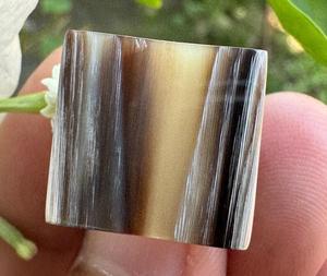 Anillo de Cuerno de Búfalo de Alta Calidad, Joyería Diaria para Mujer, Tamaño Personalizado, Hecho a Mano, Producto en Oferta por f s i - Product Image 6