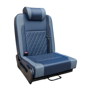 Sièges de <span class=keywords><strong>caravane</strong></span> pliables avec dossier rotatif Siège passager confortable pour camping-cars et camping-cars Intérieurs - Product Image 4