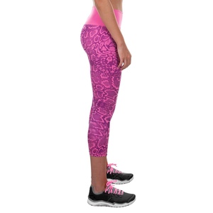Collants Leggings avec logo personnalisé pour femmes Dernières Fitness 85% Polyester 15% Spandex 4 Way Stretch Mid Workout Pants 4th Yoga Leggings - Product Image 3